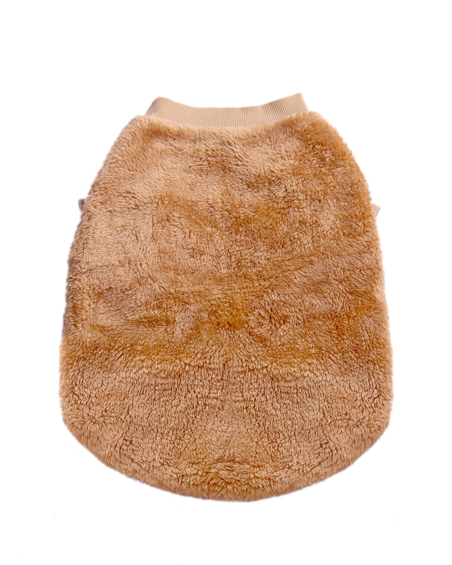 Pet snugs Camel Furry Sweater - Camel