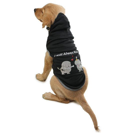 Dog Hoodie (I Will Always Woof You!)