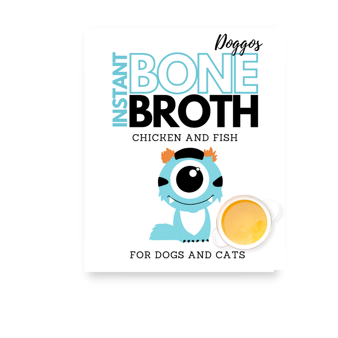 Instant Bone Broth - Chicken with Fish - Pack of 2 (Make 200ml Bone Broth with 2 sachet)