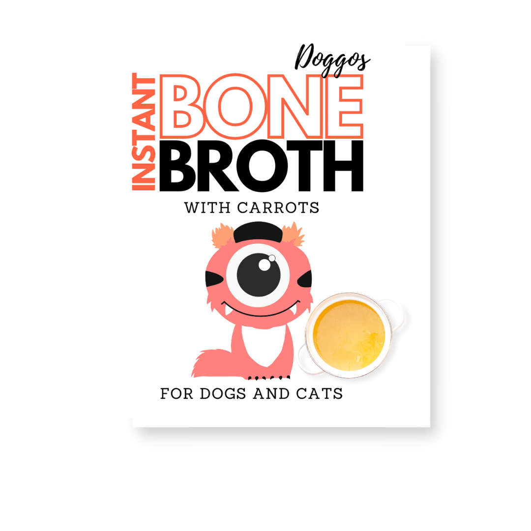 Instant Bone Broth - Chicken + Carrrots - Pack of 2 (Make 200ml Bone Broth with 2 sachet)