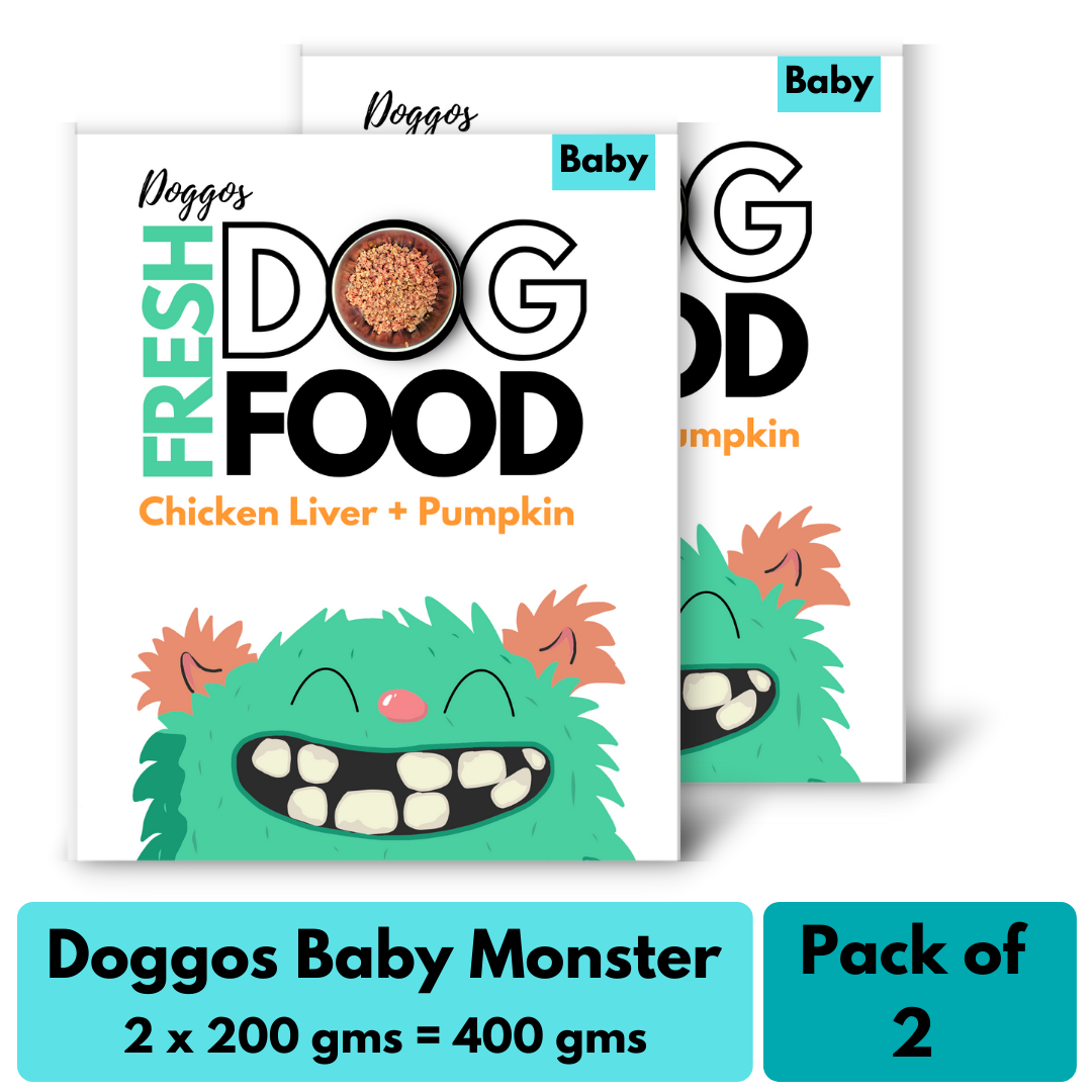 Doggos Baby Monster (400 gms) - Fresh Dog food