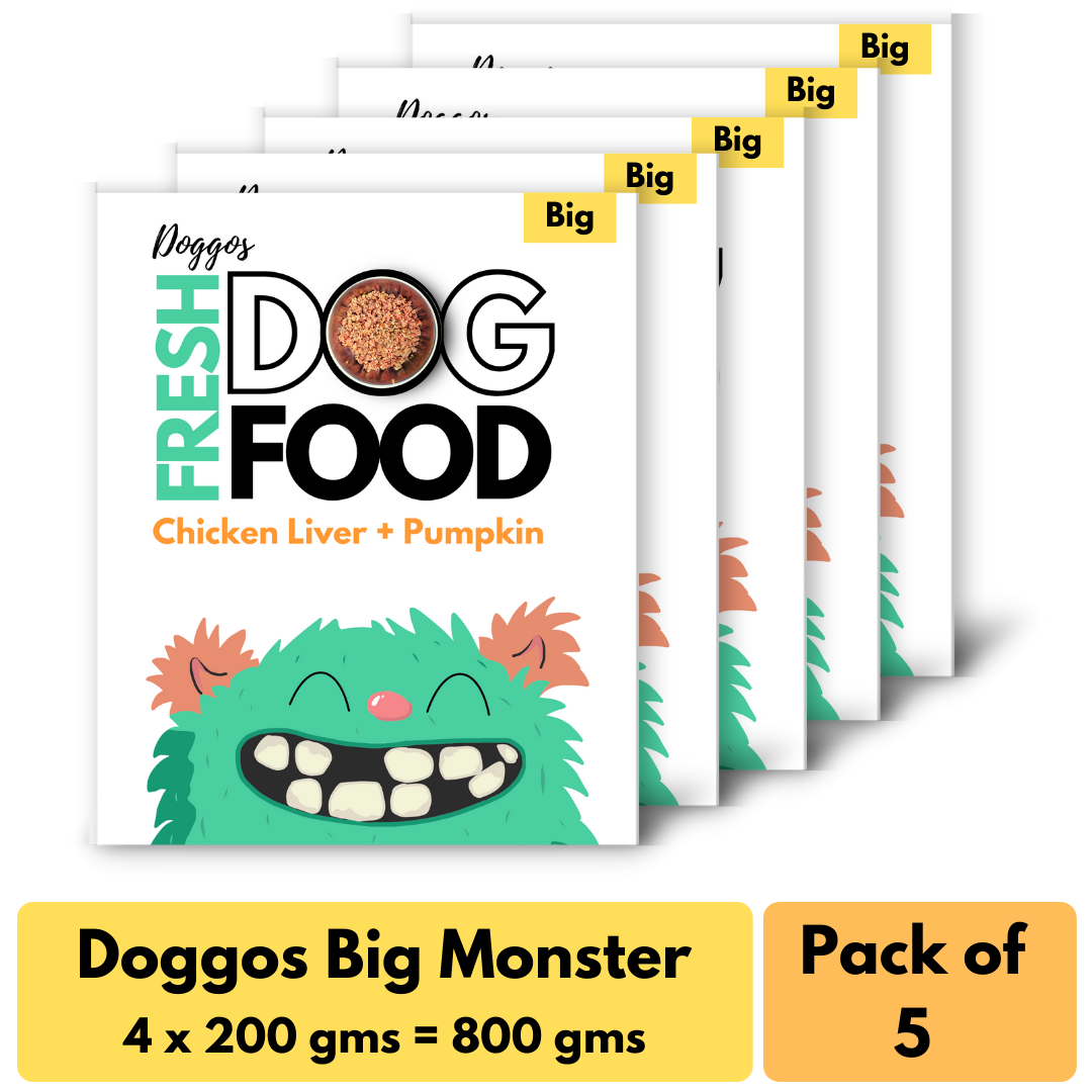 Doggos Big Monster (800 gms) - Fresh Dog Food