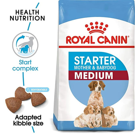 Royal Canin Medium Starter Dry Food for Medium Breed Dog and Puppies