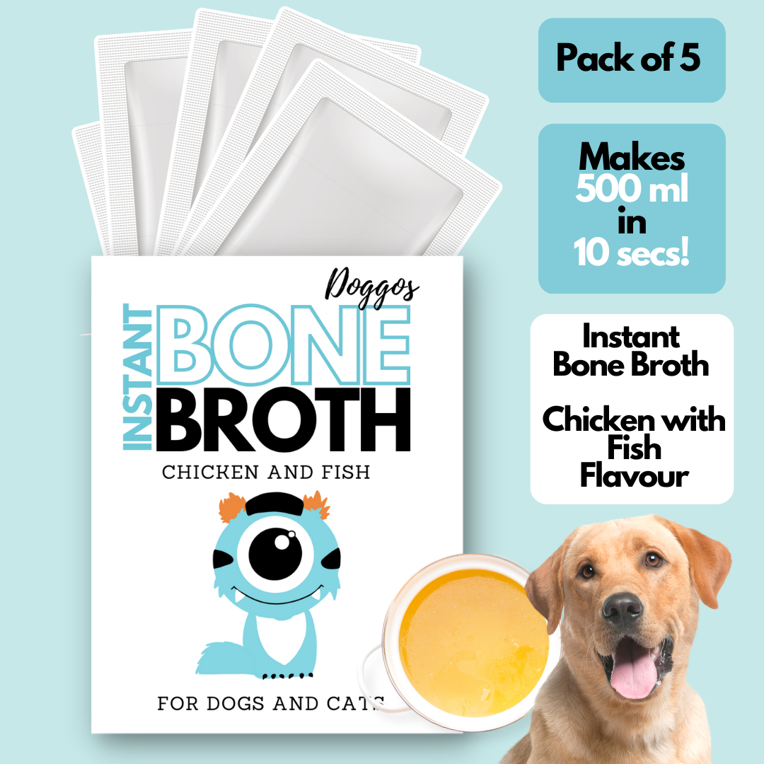 Instant Bone Broth - Chicken with Fish (Make 100ml Bone Broth with 1 sachet)