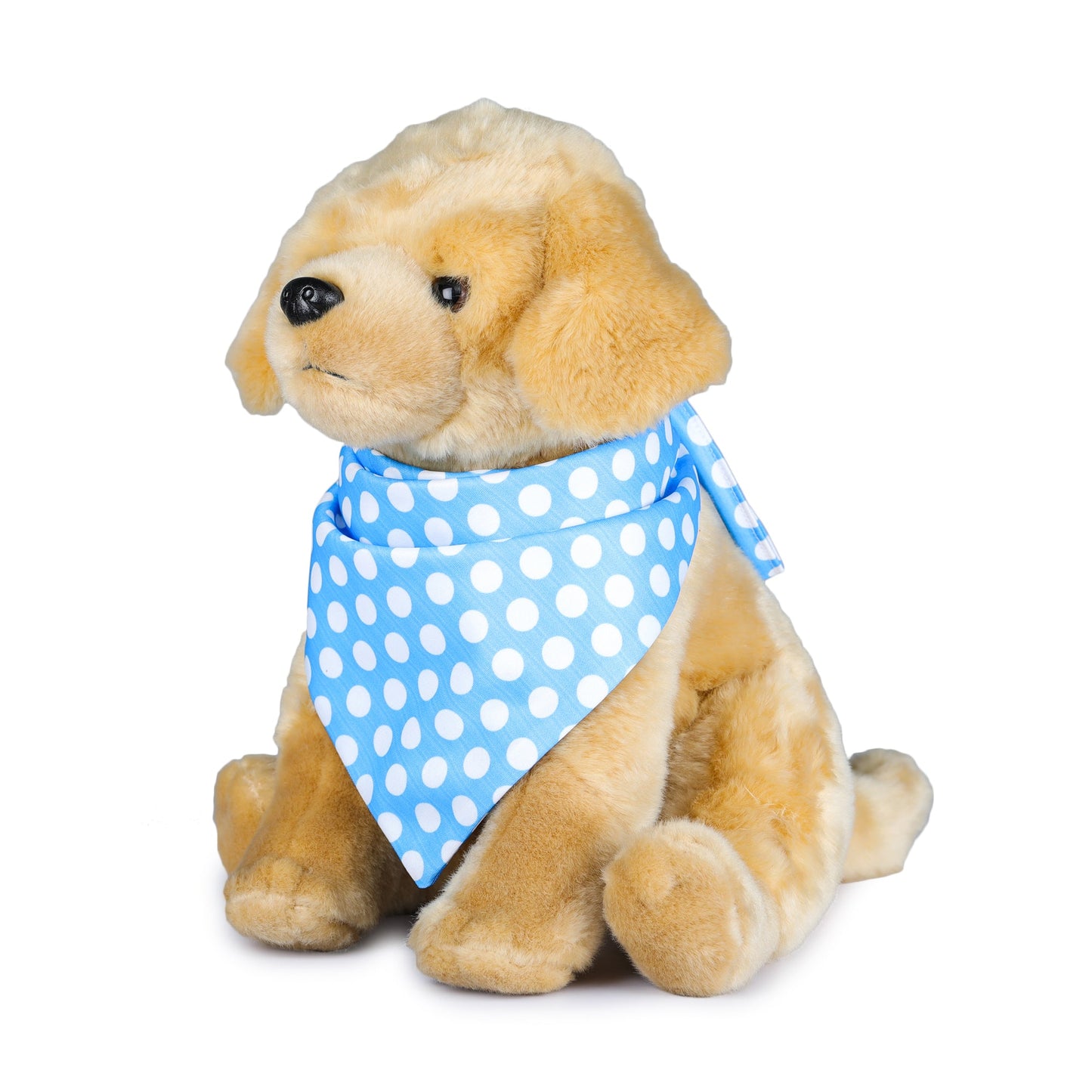 Blue Polka Dot Bandana