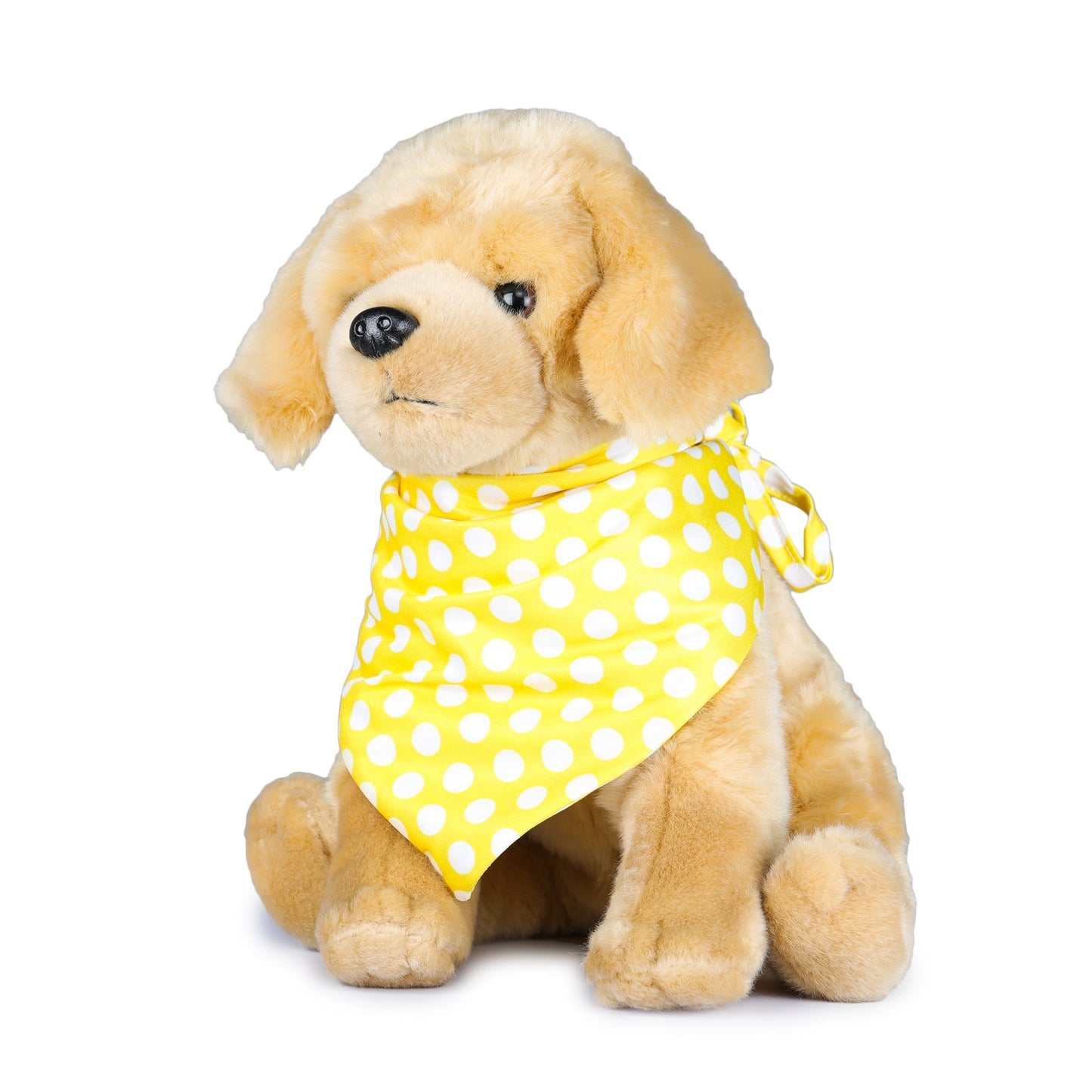 Yellow Polka Dot Bandana