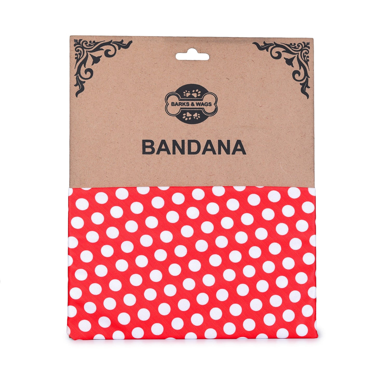 Red Polka Dot Bandana