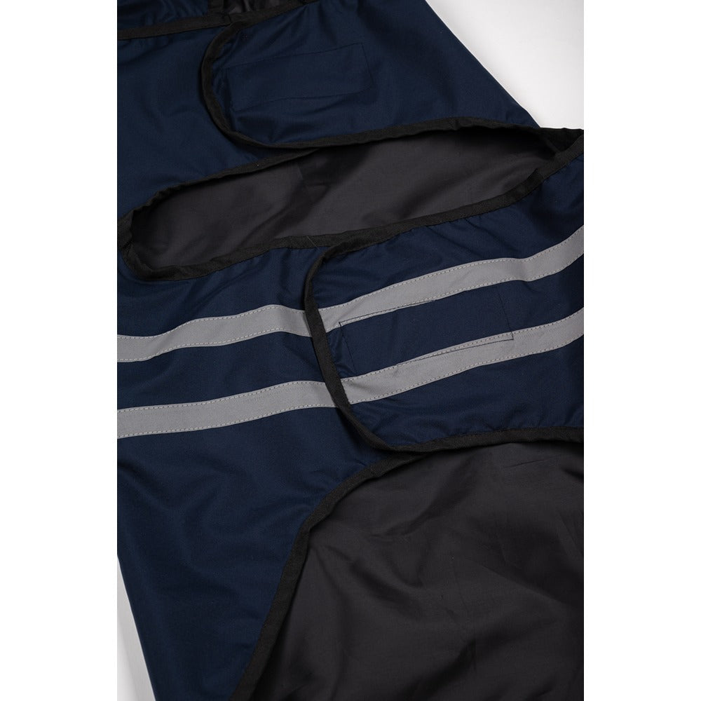 Blue Reflective Raincoat