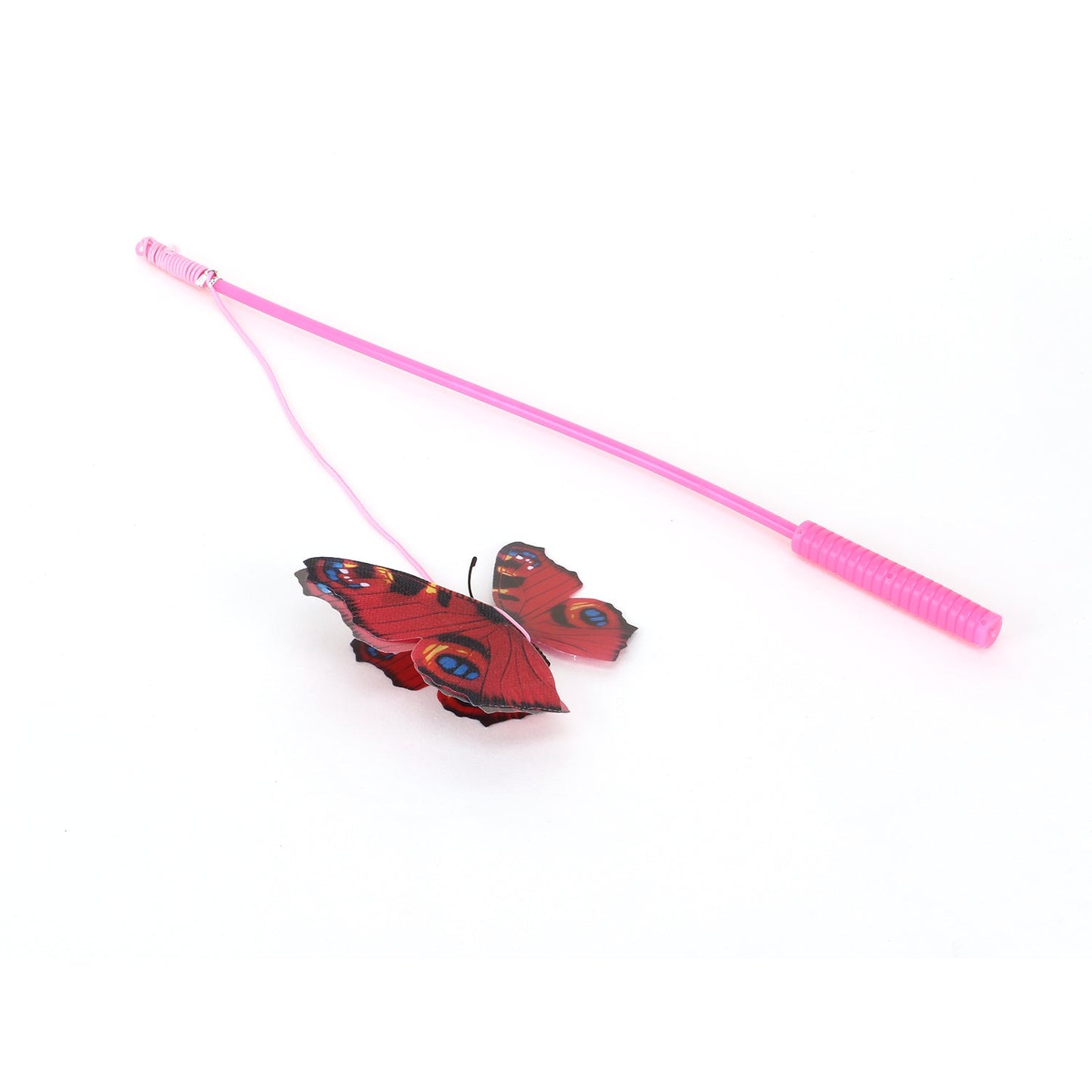 BASIL Cat Teaser Stick with Butterfly and Bell