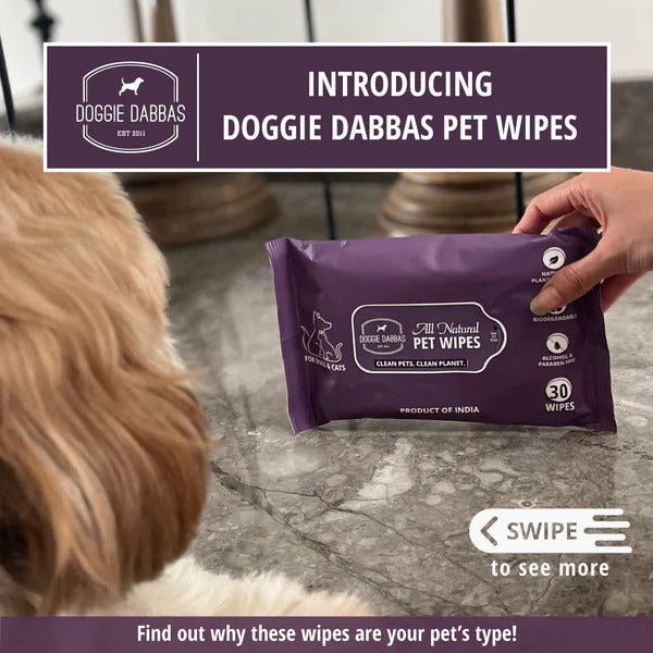 Pet Wet Wipes(30 Wipes)