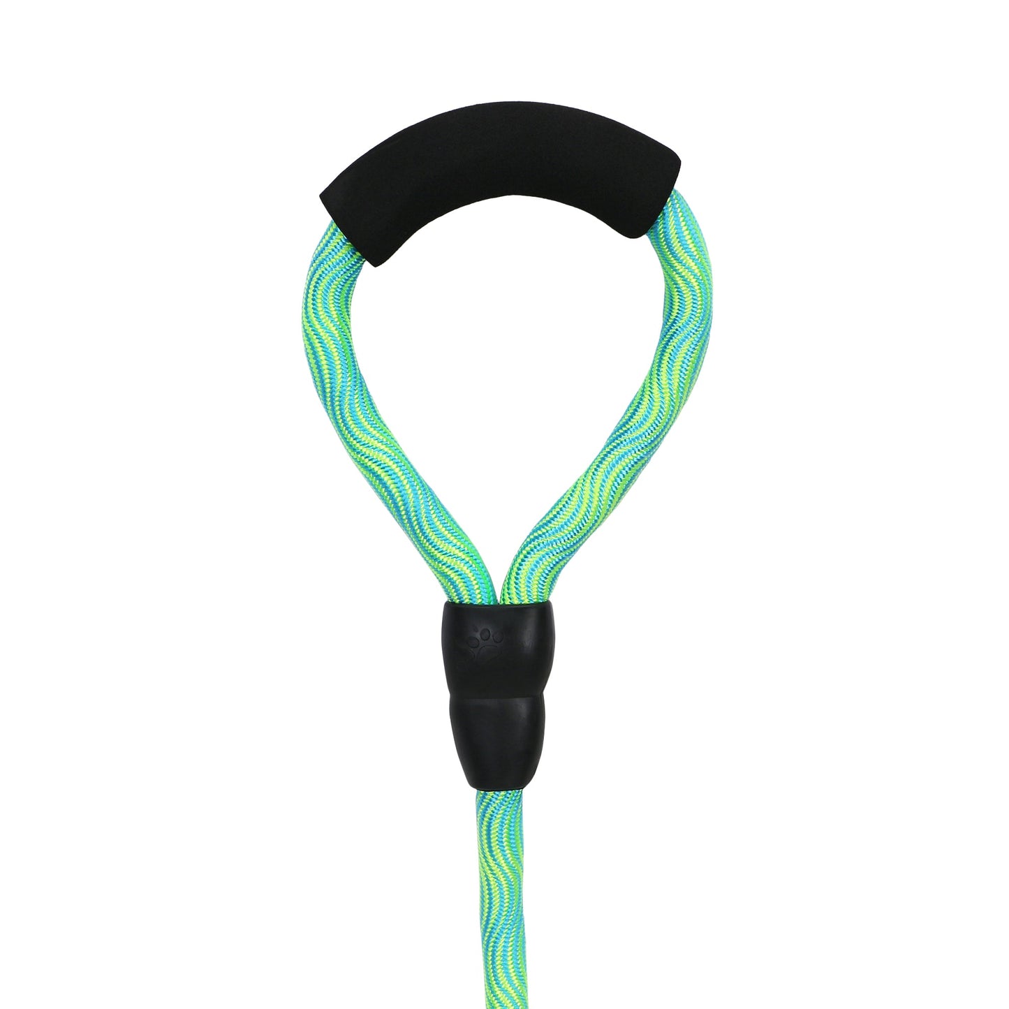 BASIL High Reflective Rope Leash for Dogs & Puppies, 4 Feet (Yellow & Green)