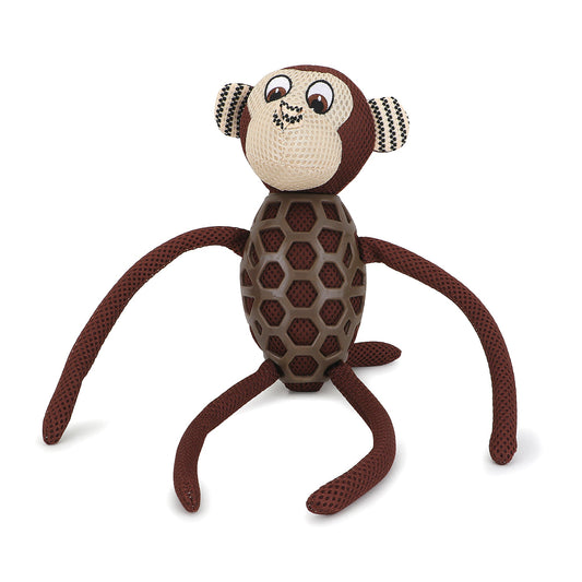 BASIL Monkey Plush Toy with TRP for Dog & Puppy