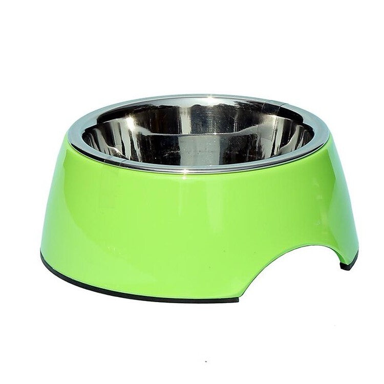 Melamine Belly Bowl - Plain Green