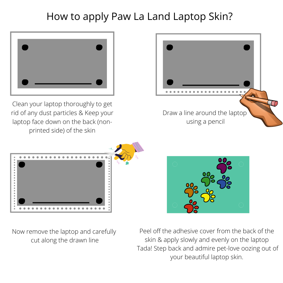 Adopt, Don't Shop Laptop Skin - PawLaLand