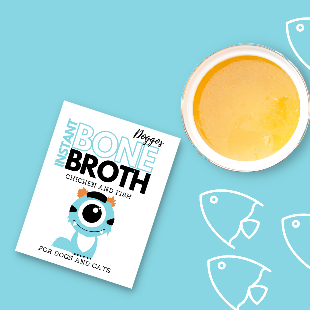 Instant Bone Broth - Chicken with Fish (Make 100ml Bone Broth with 1 sachet)