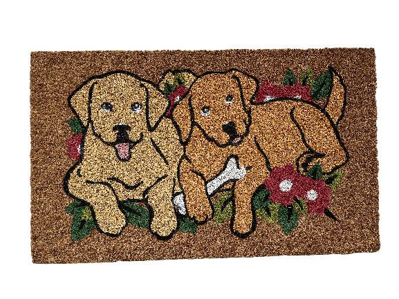 Dog Cuddles Doormat