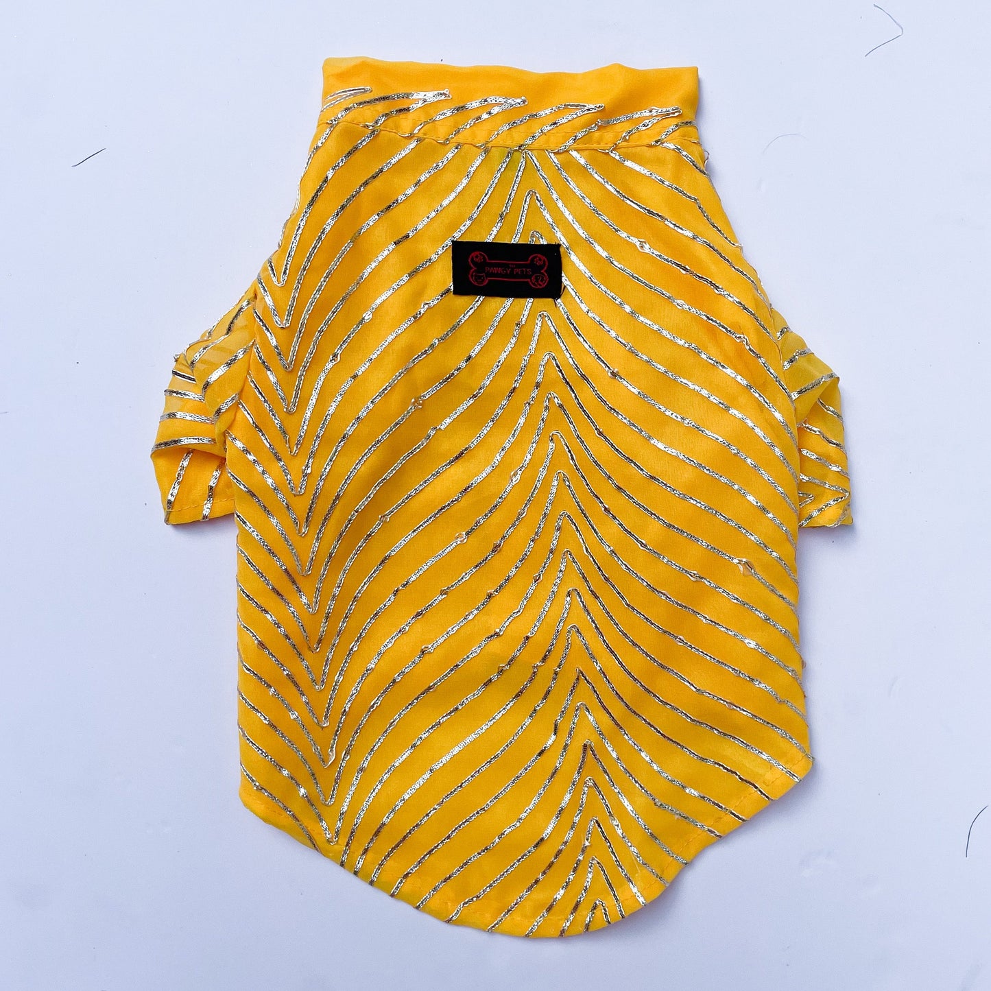 Festive Shirt Yellow Gota