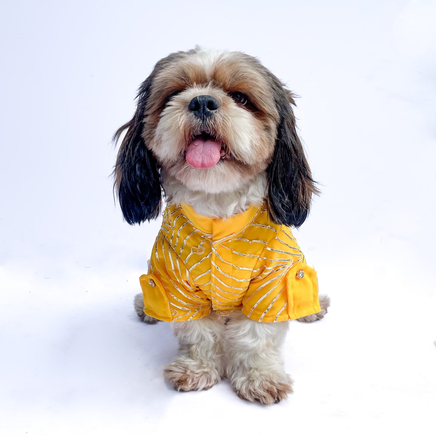 Festive Shirt Yellow Gota