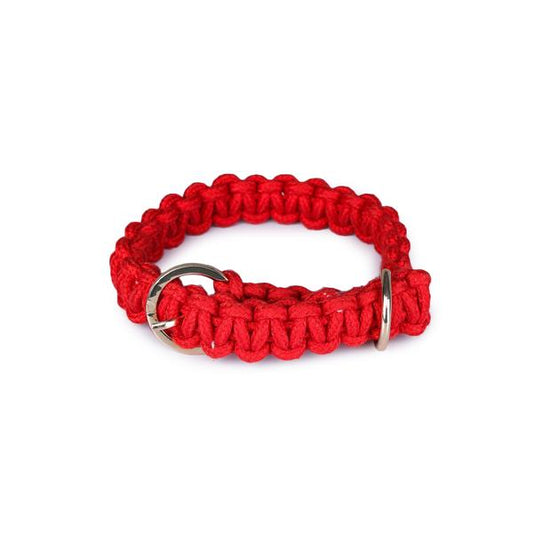 macramé best dog collar by Barks & Wags