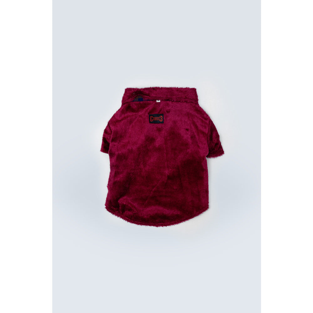 Reversible Shirt/Sando: Maroon