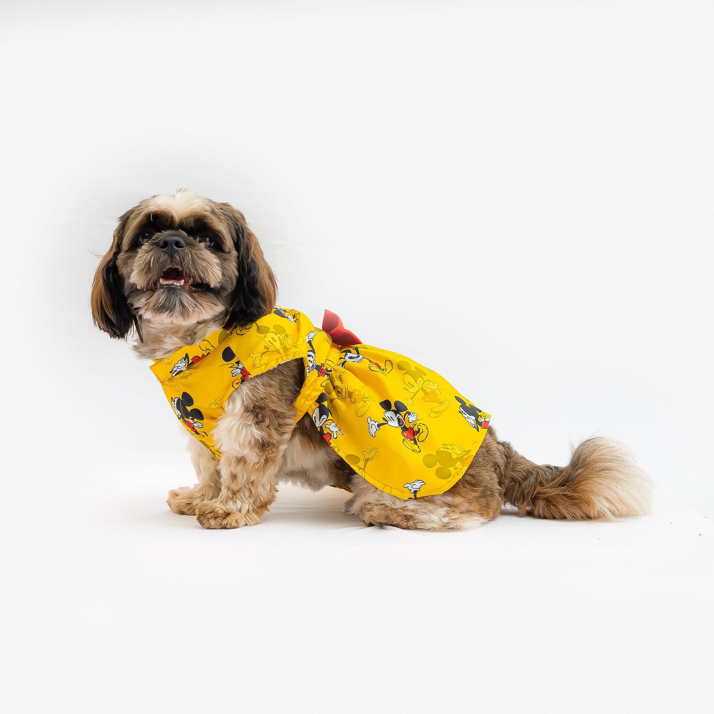 Yellow Mickey Dress