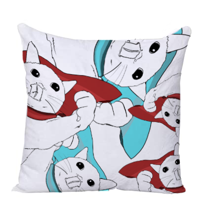 Super Cats Cushion Cover