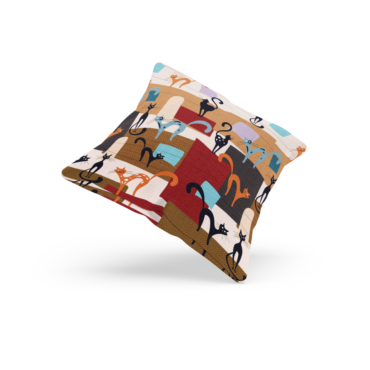 Sassy Cats Cushion Cover - PawLaLand