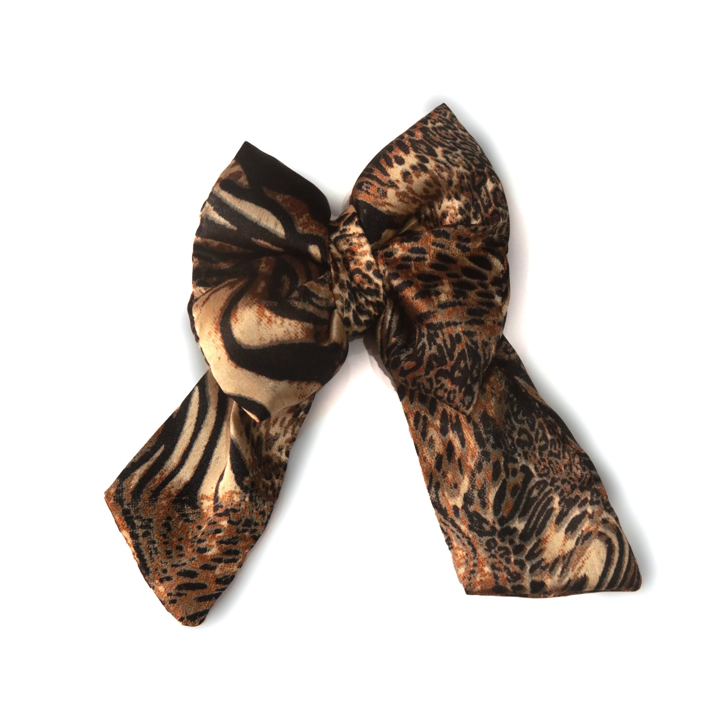 Animal Print Bow Tie