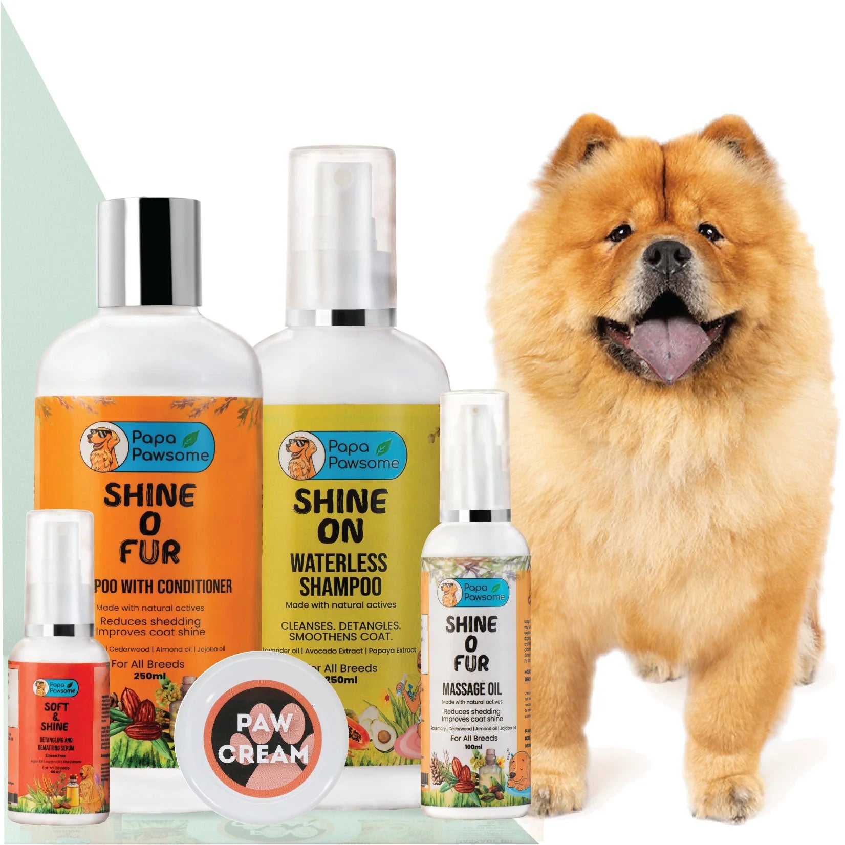 Chow Chow Complete Grooming kit - Papa Pawsome