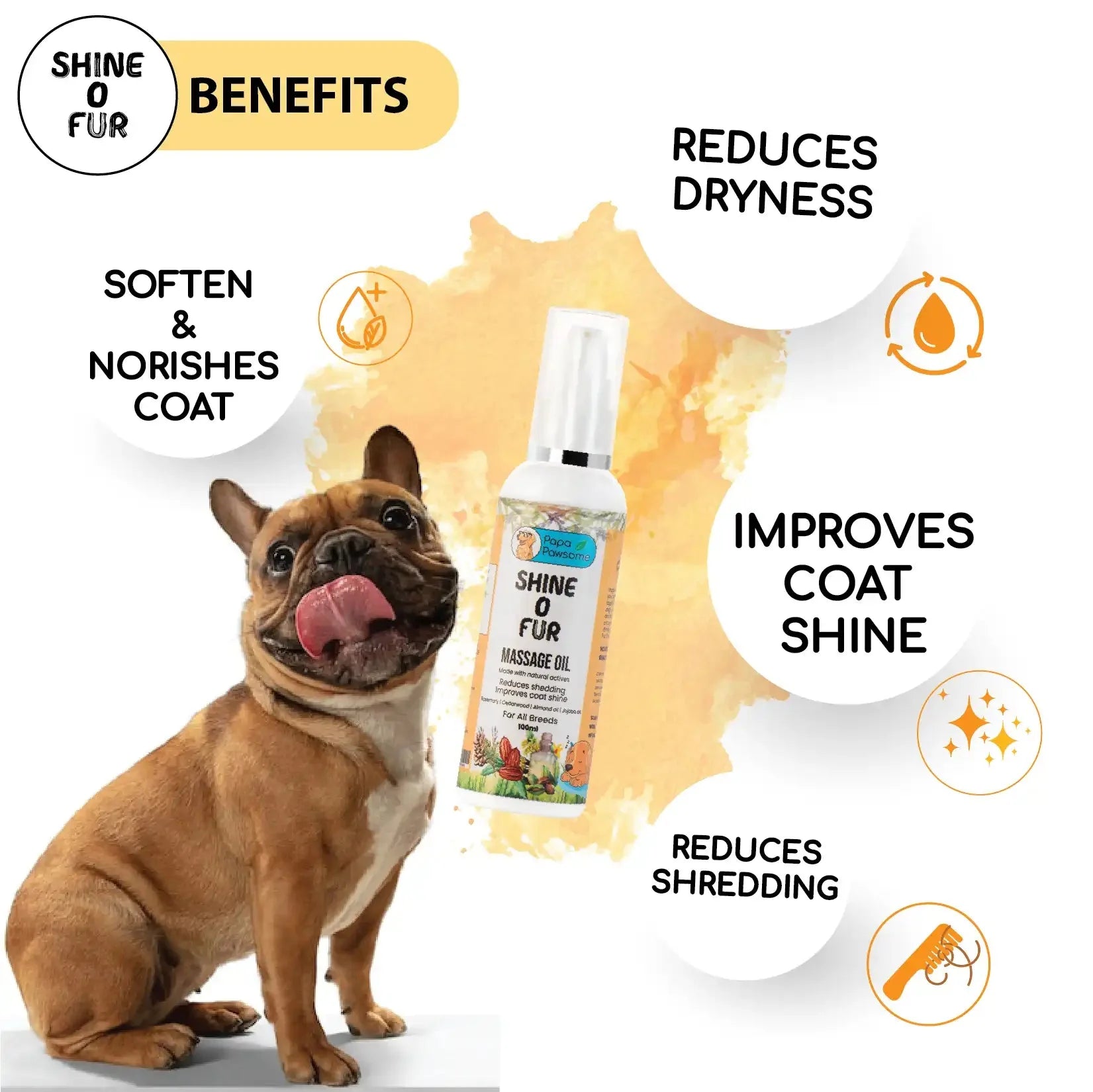 French Bulldog Complete Grooming kit - Papa Pawsome