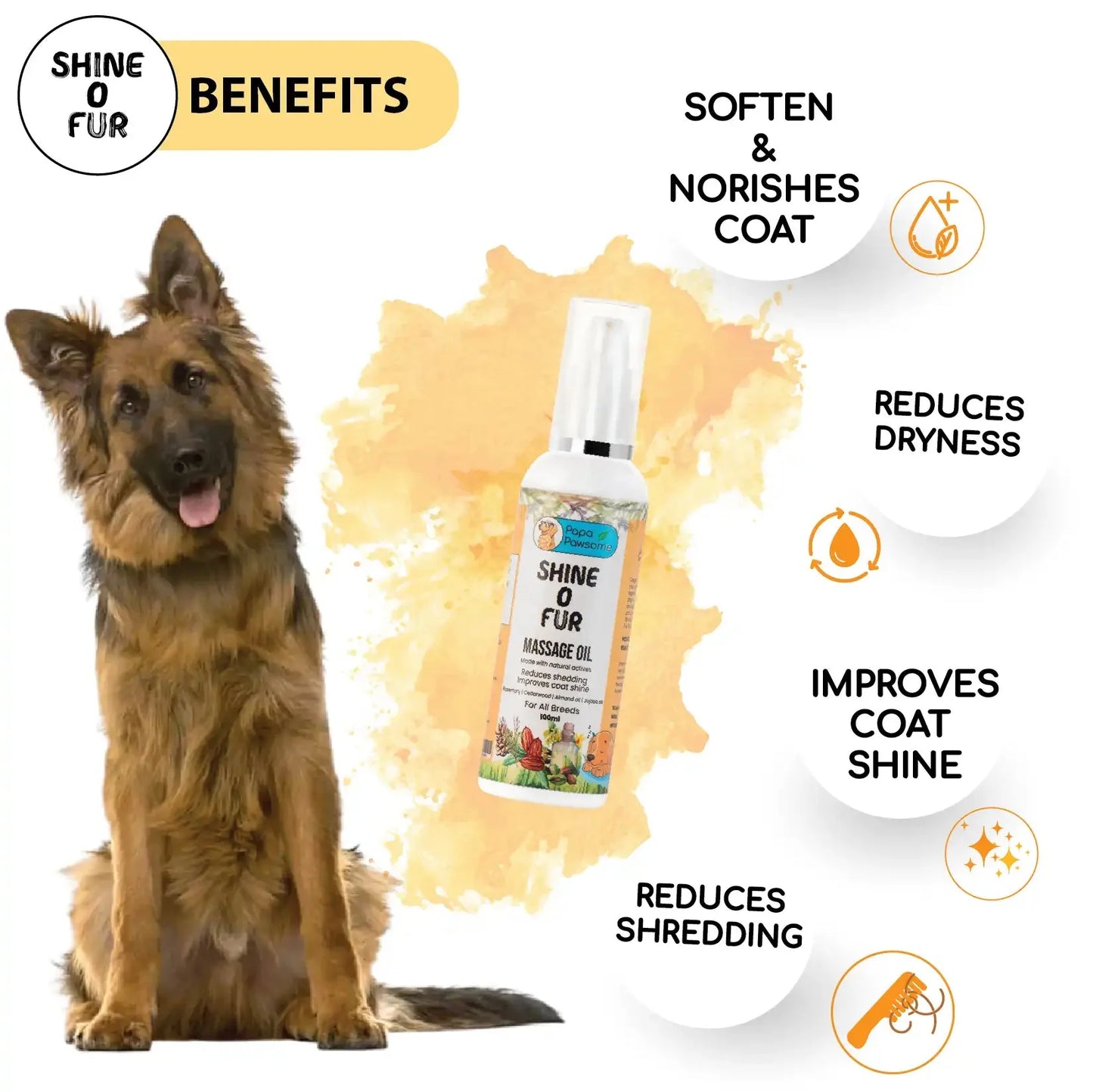 German Shepherd Complete Grooming kit - Papa Pawsome