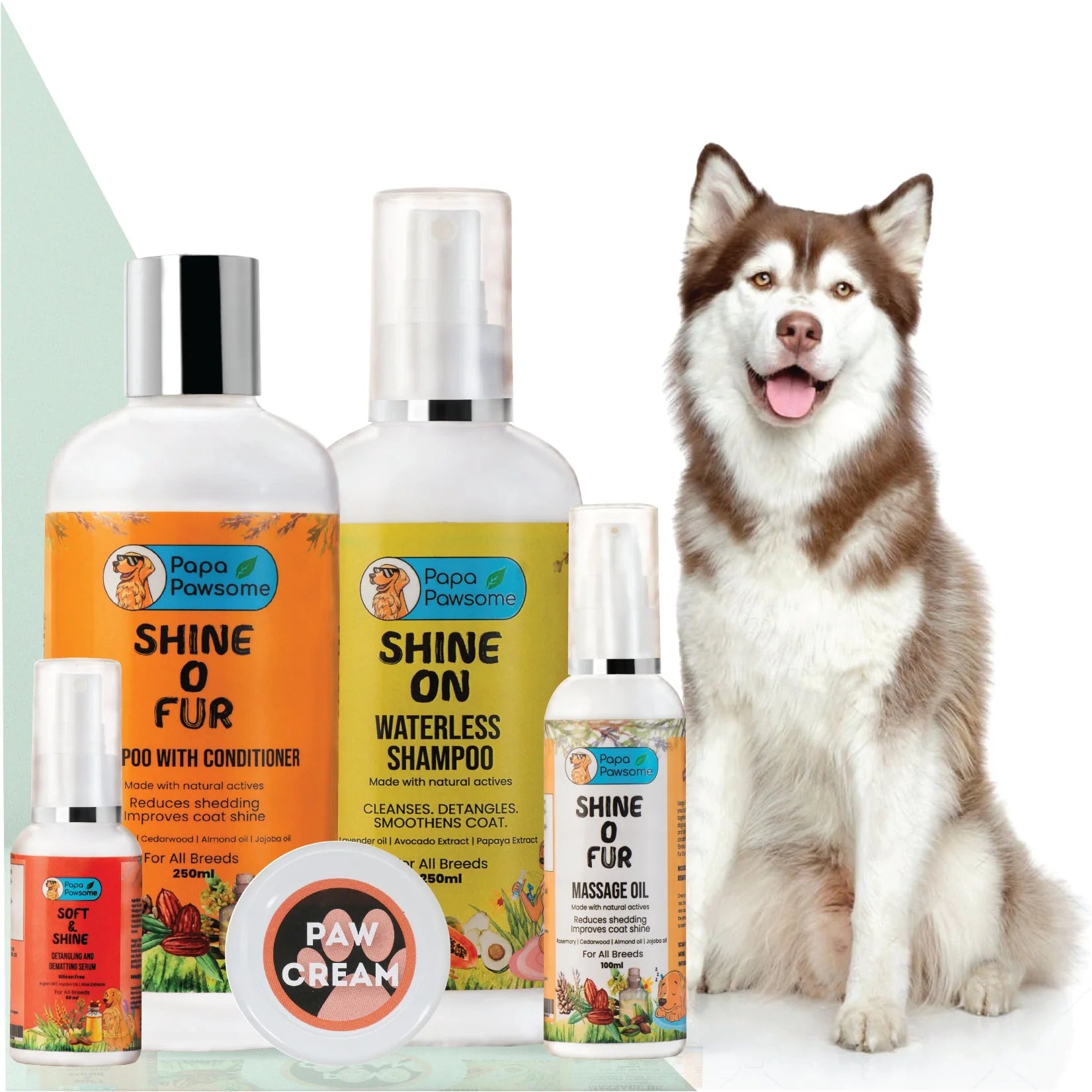 Husky Complete Grooming kit - Papa Pawsome