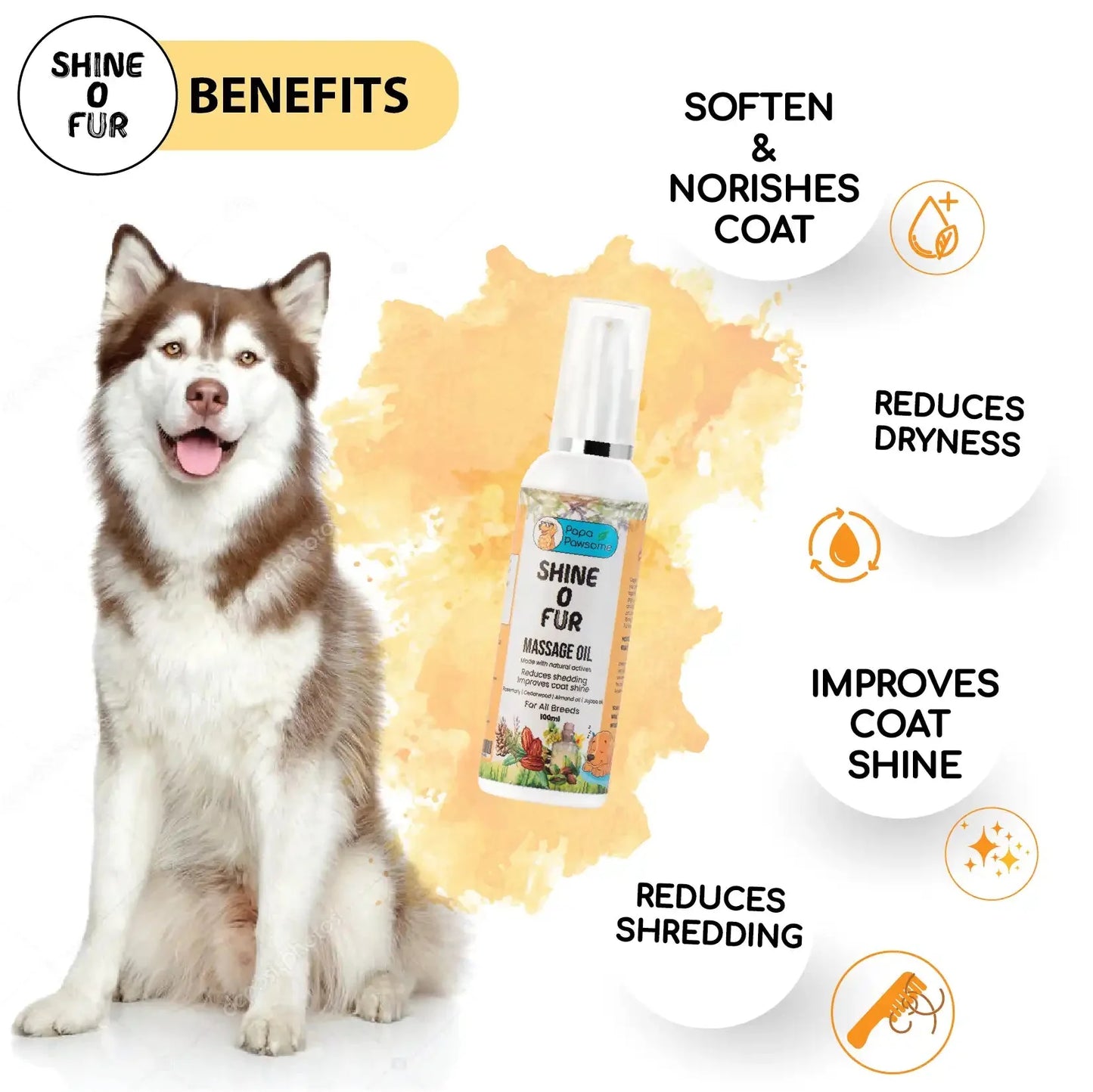 Husky Complete Grooming kit - Papa Pawsome