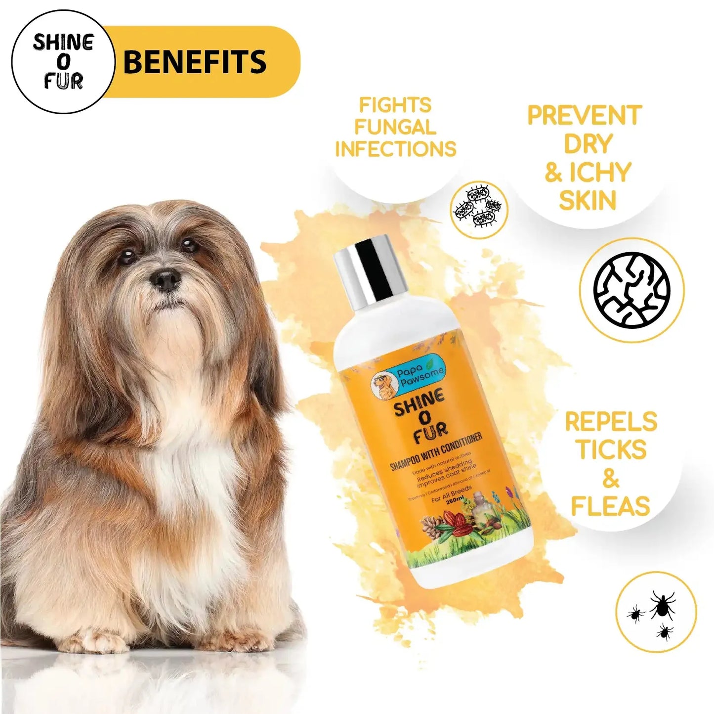 Lhasa Apso Complete Grooming kit - Papa Pawsome