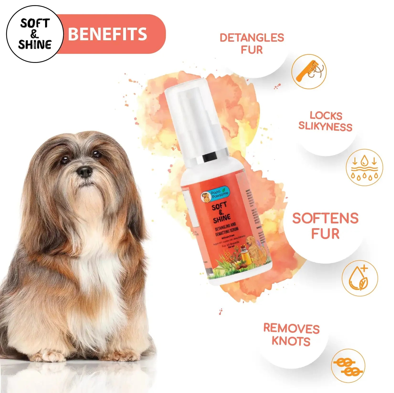 Lhasa Apso Complete Grooming kit - Papa Pawsome