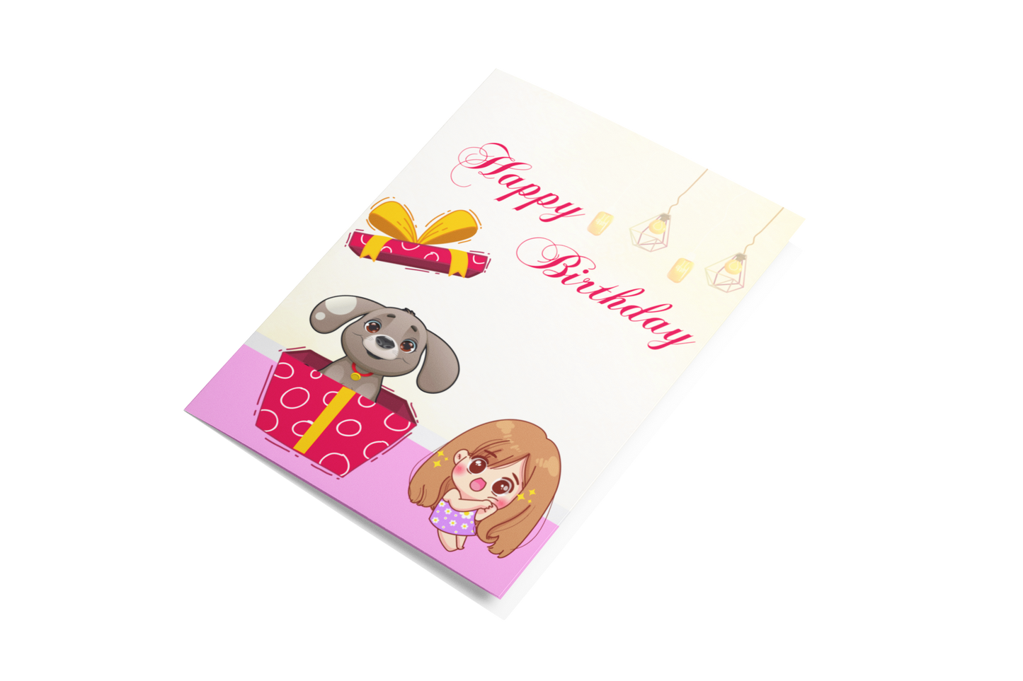 Happy Birthday Greeting Card - PawLaLand