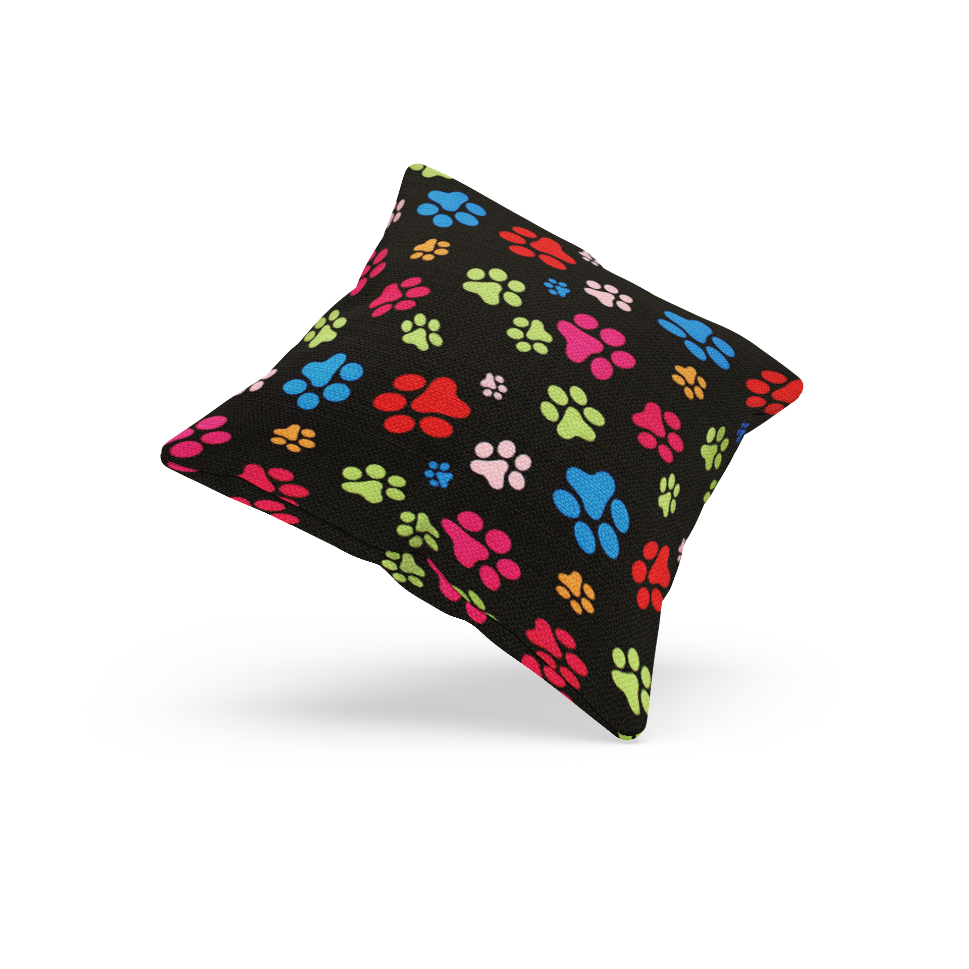 Colorful Paw Cushion Cover - PawLaLand