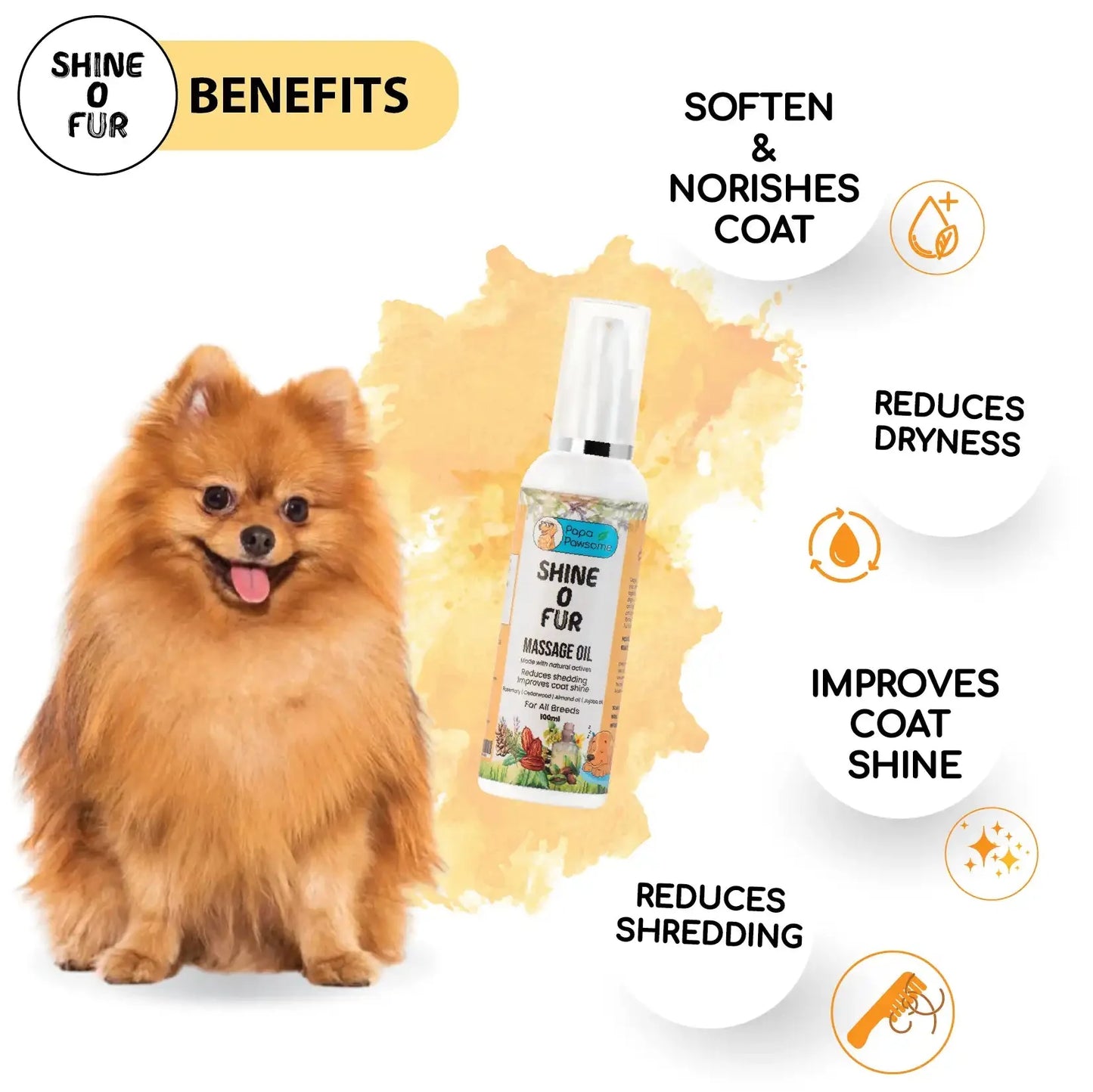 Pomeranian Complete Grooming kit - Papa Pawsome