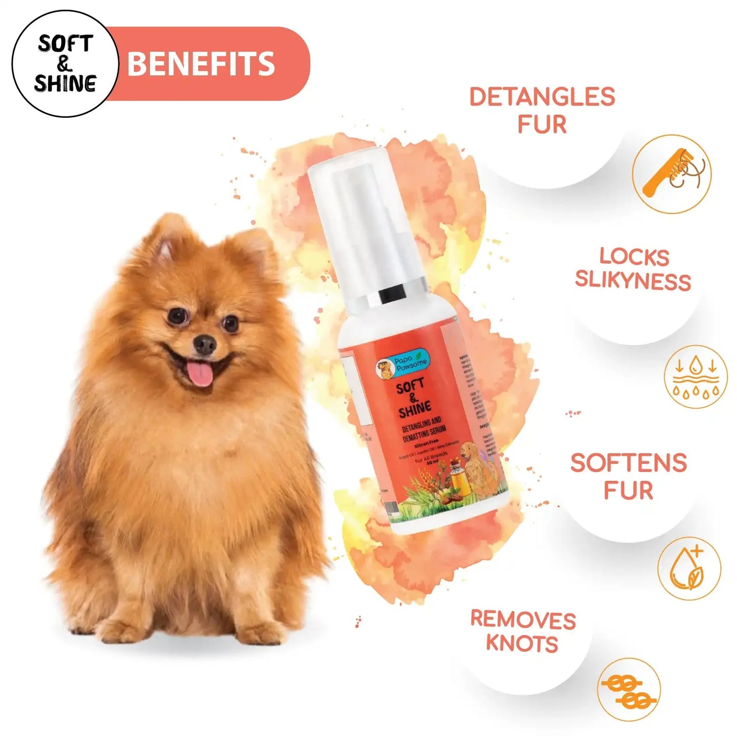 Pomeranian Complete Grooming kit - Papa Pawsome